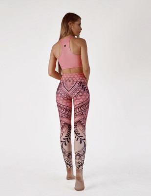 Set 'Trust the flow powder pink (top + legginsy)